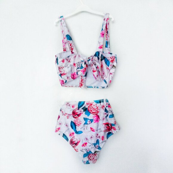 💮2/$40💮 Floral High Waisted Tankini - Picture 5 of 6